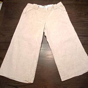 Parameter Linen wide leg Capri